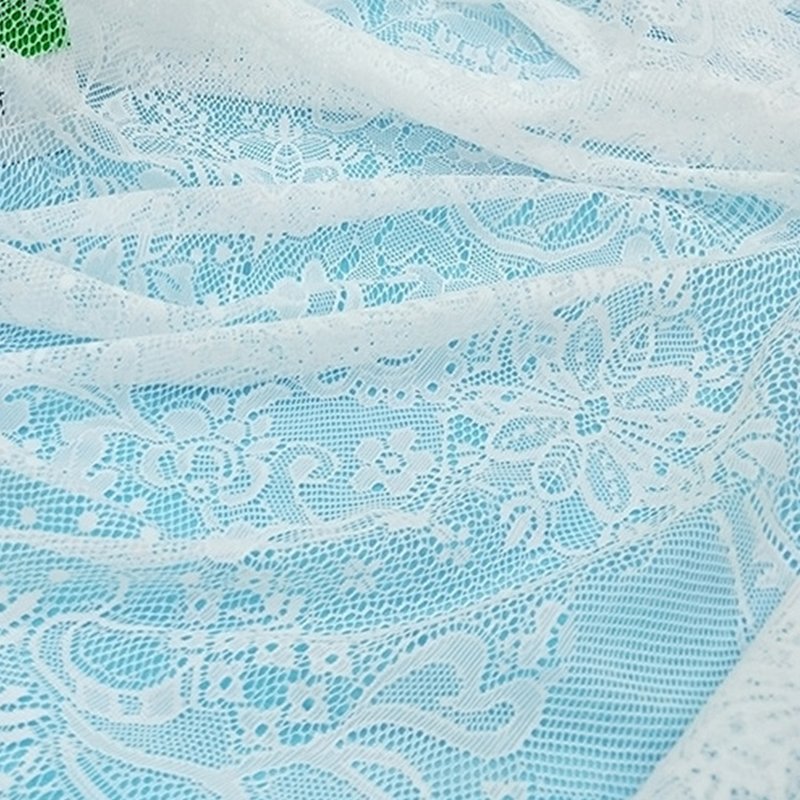 Dress Sport Nylon Lace Fabric for Women's Wear Wholesale Supplier 3